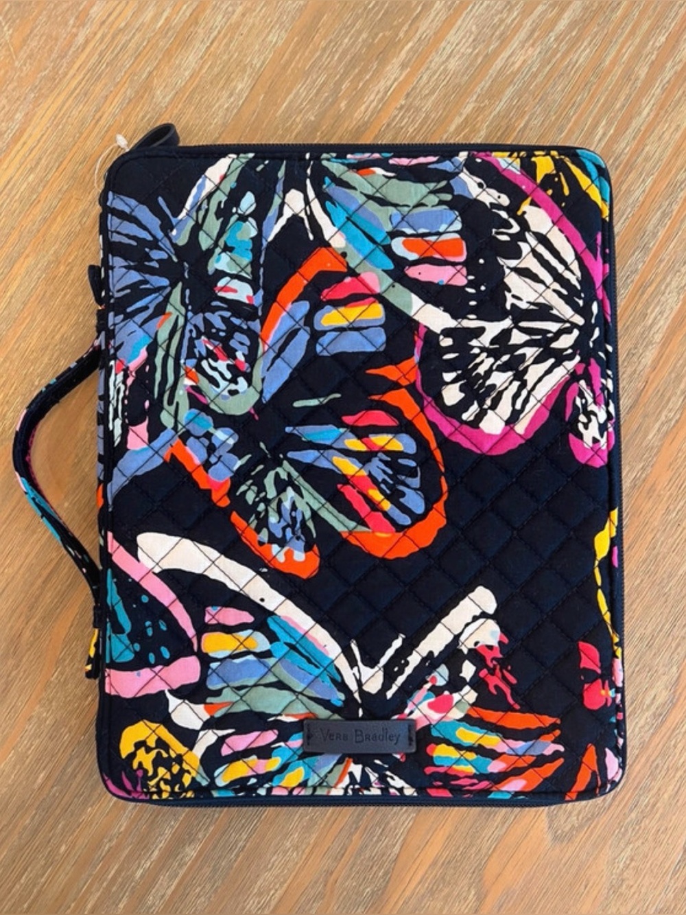 Vera Bradley Tablet Tamer Organizer in Butterfly Flutter